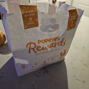 Takeout bag