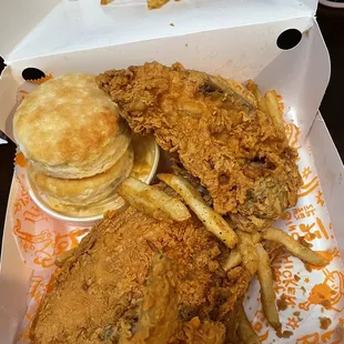 Hot Chicken Combo (3 Pcs)