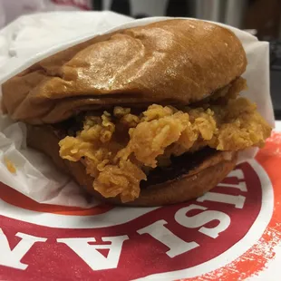 The chicken sandwich