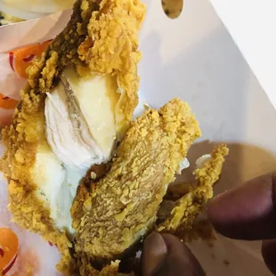 Super dry chicken!