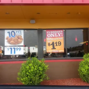 Why does the Tuesday special price keep going up