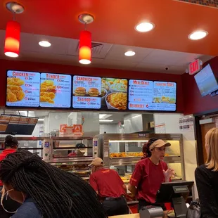 sushi and sashimi, interior