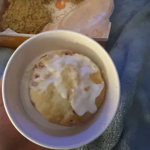 Suppose to be mashed potatoes but this is what I got.