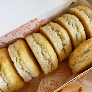 a box of biscuits