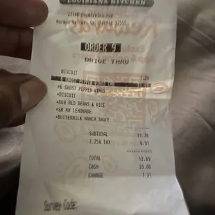Here is my receipt proof of purchase