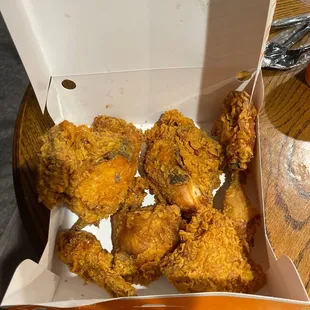 10pc chicken  so overcooked and dry!