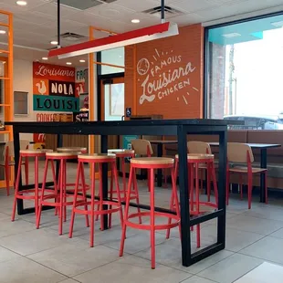 dine in area