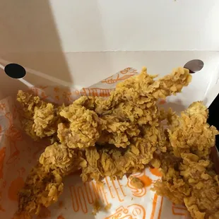 Tenders not on my order!!