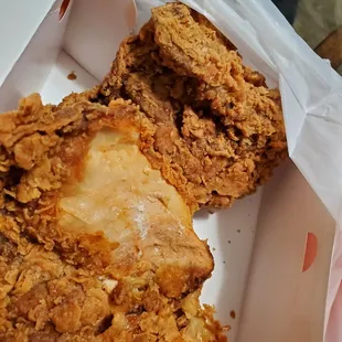 Old dried up spicy chicken