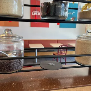 Someone stole one jar