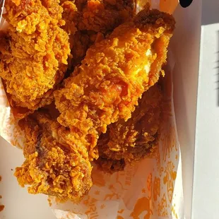 Ghost Pepper Wings. Good flavor a little soggy