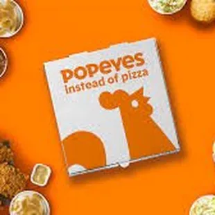 popeyes in the head of pizza