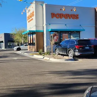 the outside of popeyes