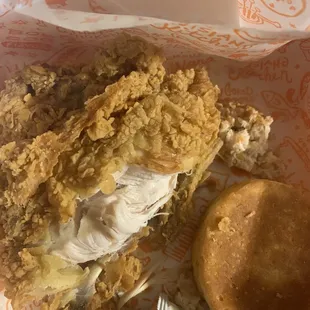 Old chicken and biscuit also the coupon the refuse to use saying it needs a code