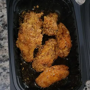 Honey lemon pepper, not a fan.....