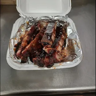 bbq ribs, food, ribs