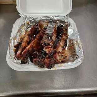 ribs, bbq ribs, food