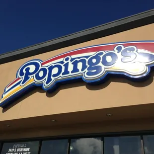 the front of the store