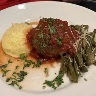 Meatball "cupcake" entre