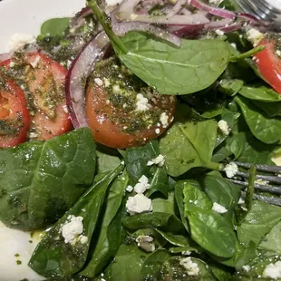 Spinach salad