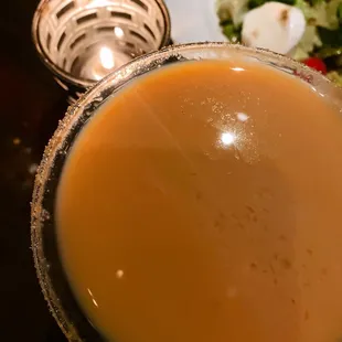 Pumpkin martini. Delish + strong!