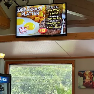 Steak and Eggs Breakfast for $13