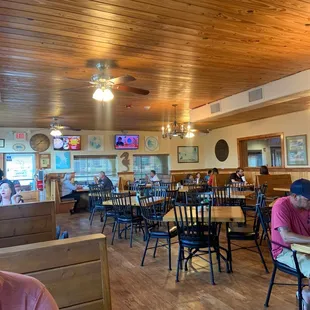 a man sitting at a table