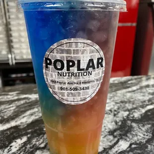 Love Potion + Blue Blast + Melon