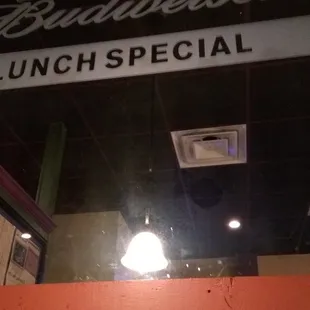 Frosted glass advertising