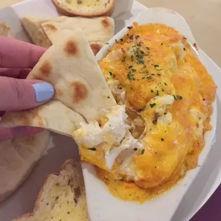 Crab Dip- super tasty and a big portion