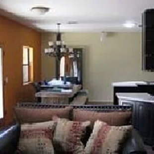 Remodel after a fire.