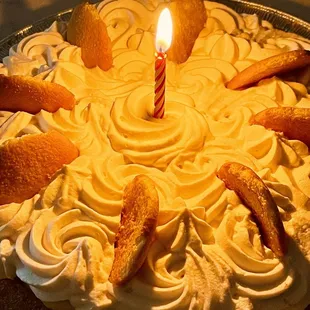 Banana Cream for my birthday!