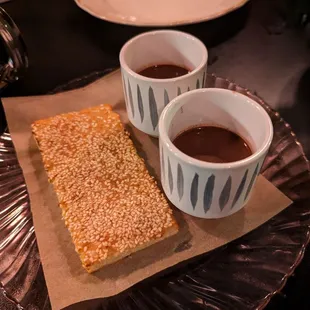 quesadilla con chocolate