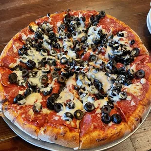 Large Double Time pizza