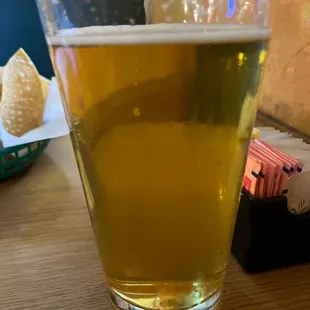 They still have not got Ivey cold beer. It is cool but not cold.