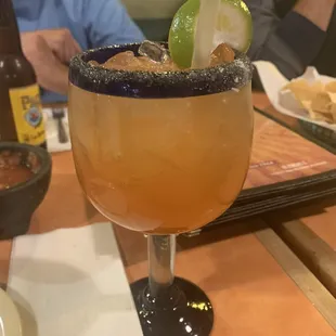 Prickly pear margarita