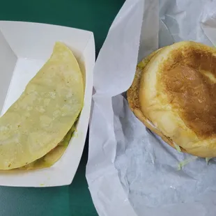 Taco and Burger