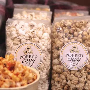 a variety of flavors