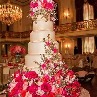 a wedding cake