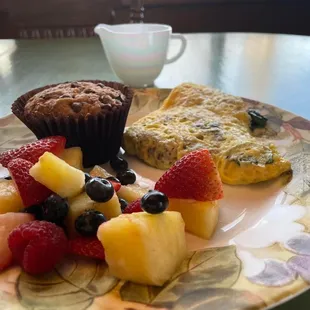 Vegan omelet