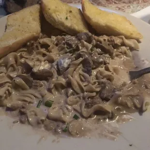 Beef Stroganoff Dinner