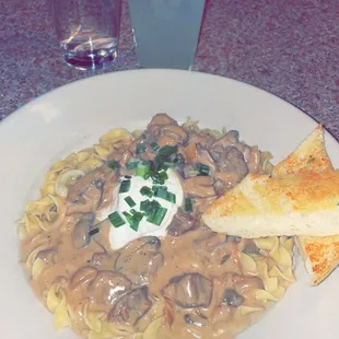 Beef Stroganoff Lunch