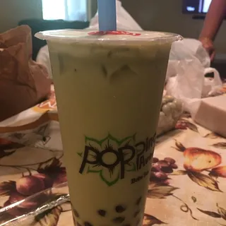 Matcha Milk Tea Salted Cheese Creama