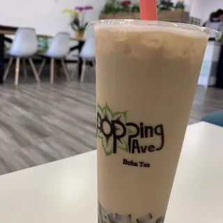 Peach Black Milk Tea