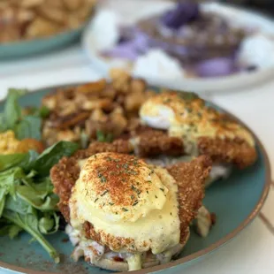 Nashville Hot Chicken Benedict