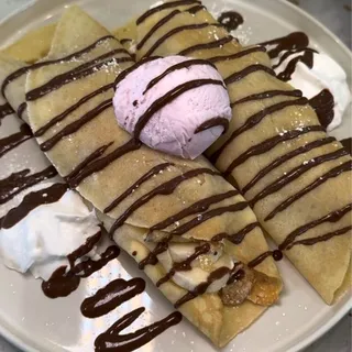 Toffee Banana Crepe