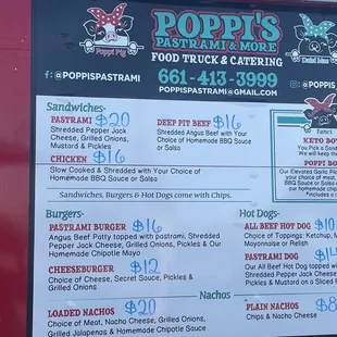 Menu.