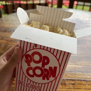 Small order of popcorn