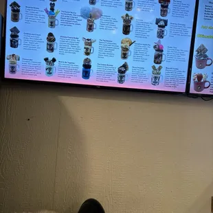 Shake menu