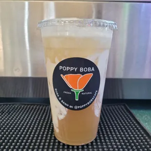 It&apos;s been Oolong.  Oolong iced tea with salted whipped cream